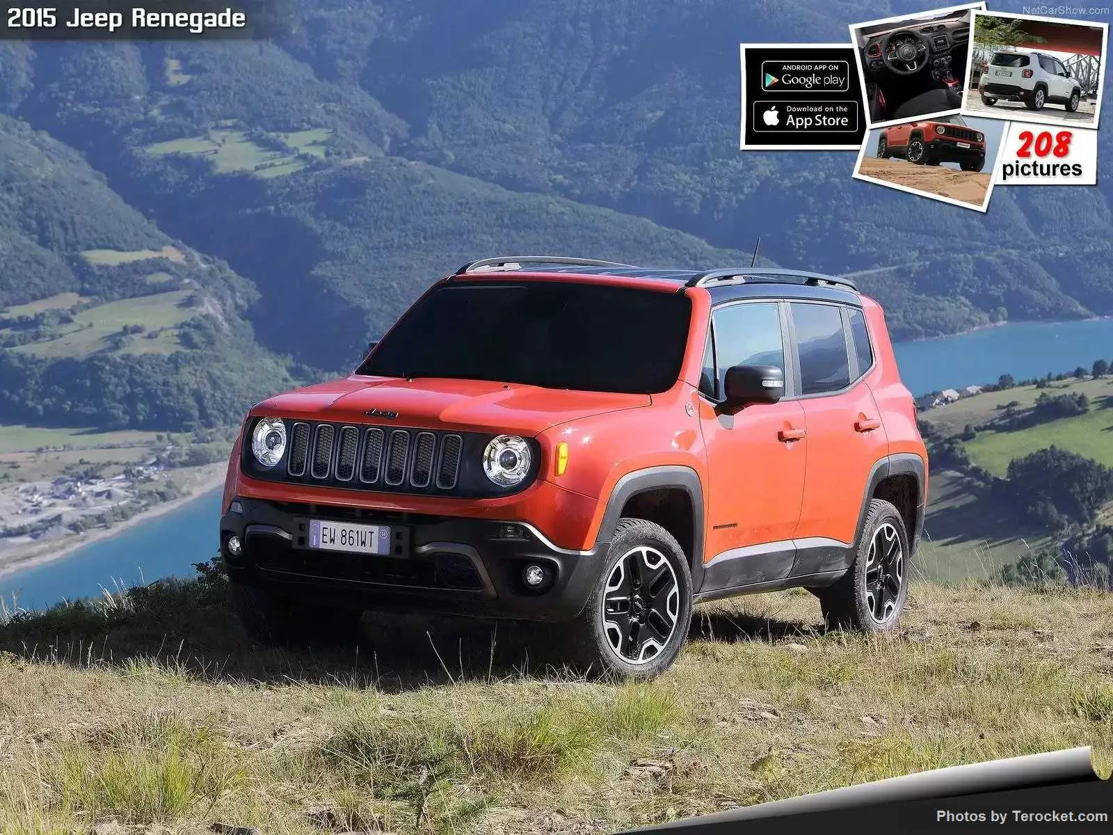 Hình ảnh xe ô tô Jeep Renegade 2015 & nội ngoại thất