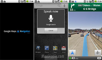 Google  on Google Maps Navigation Android 1 Google Maps Navigation   Test Du Gps