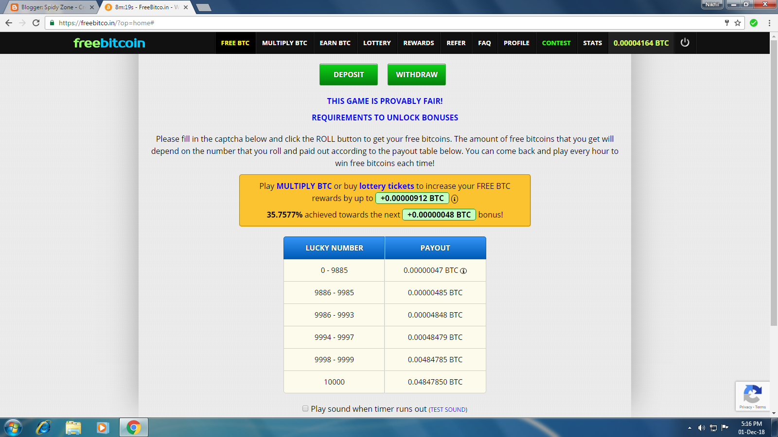 Earn Free Bitcoins Daily With This Trick Spidy Zone - 