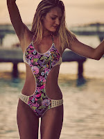 Candice Swanepoel hot in sexy bikini body for Victoria’s Secret swimwear models photos