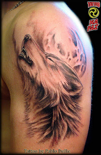 wolf tattoos, tattooing