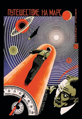 silent movie poster science fiction
