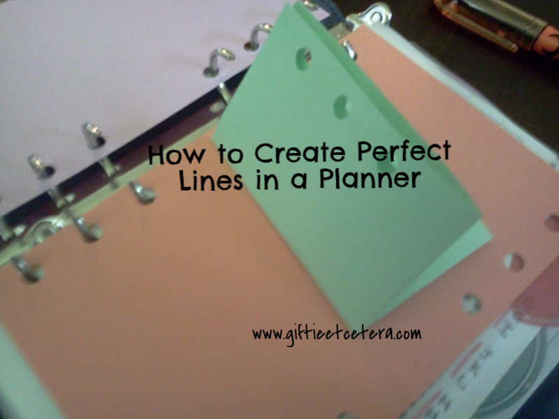 planner, paper folding trick, note taking