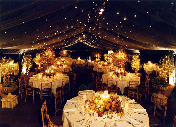 For Fall Wedding Decoration theme consider hay bales for seating or to hold