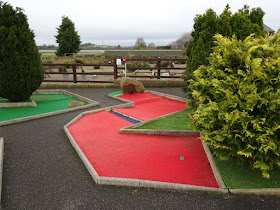 Crazy Golf at Charlotte's Ice Cream Parlour in Dewsbury