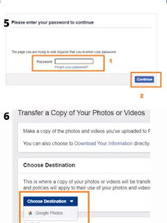 Transfer FB Photos and Videos to Google Photos