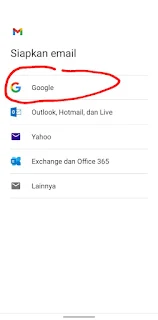 Membuat Email Baru Di Hp Lewat Aplikasi Gmail