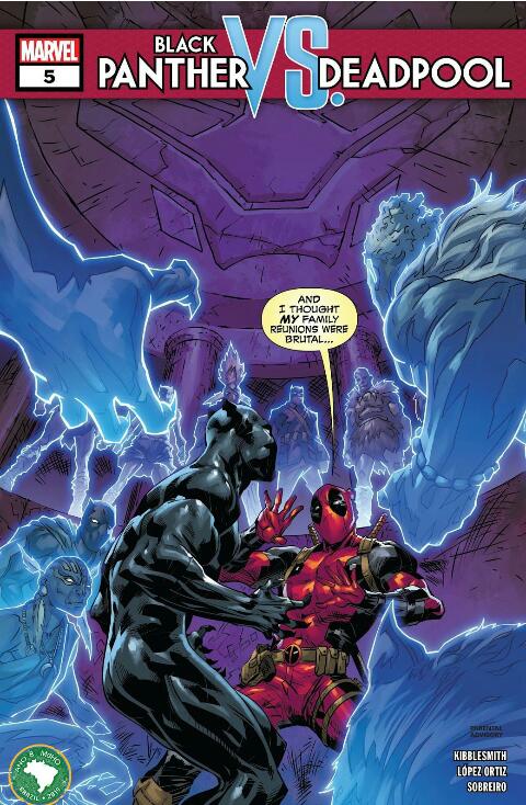 Pantera Negra Vs Deadpool CBR.
