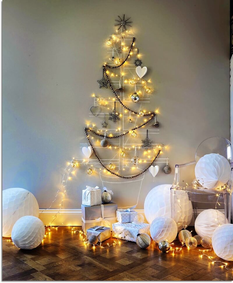 DIY Christmas Tree, Hommade Christmas Decorations