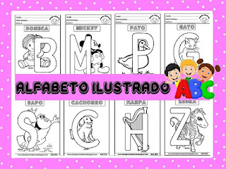 alfabeto para educação infantil