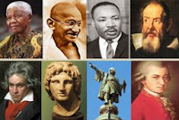 Biographies of historical figures and personalities