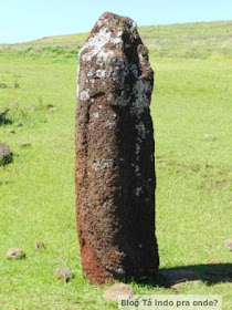 moai feminino em Ahu Vinapu