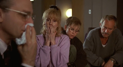The members of the therapy group react to news of their doctor's death.