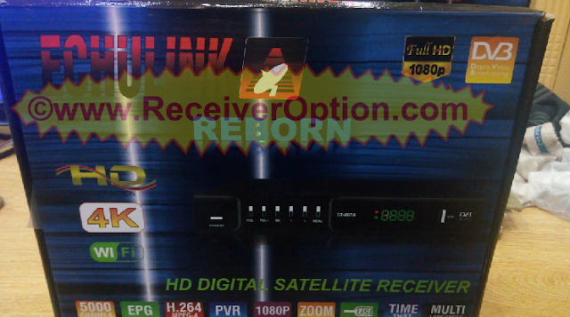 ECHULINK REBORN HD RECEIVER CCCAM & BISS KEY OPTION NEW SOFTWARE