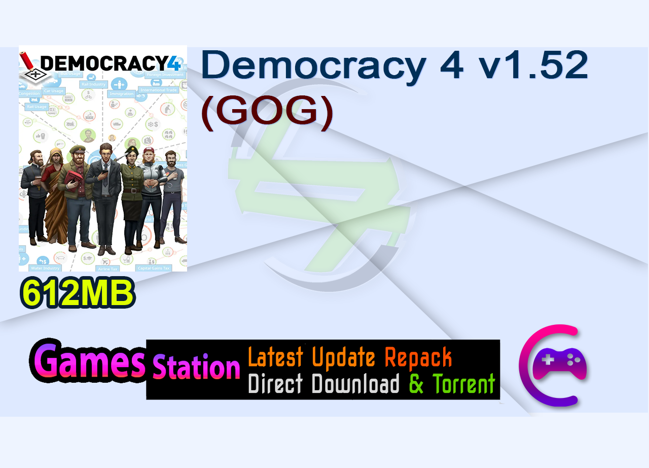 Democracy 4 v1.52 (GOG)