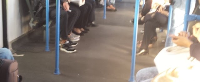 Quando la Roma-Lido sembra un treno normale...