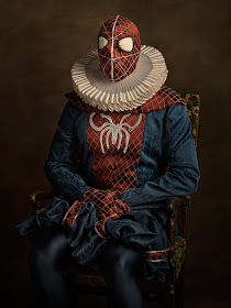 fotografia spiderman a lo flamenco