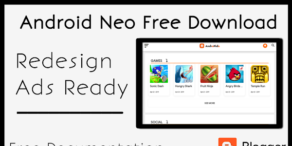 Android Neo Responsive Blogger Template Download