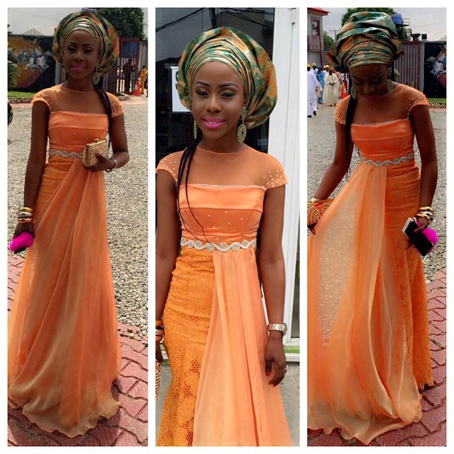 Creative And Beautiful Aso Ebi Style For Ladies 2016