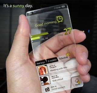 Transparent Window Mobile Phone in picture gallery