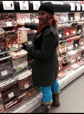 " Shachem Lieuw candy shopping in the Netherlands"