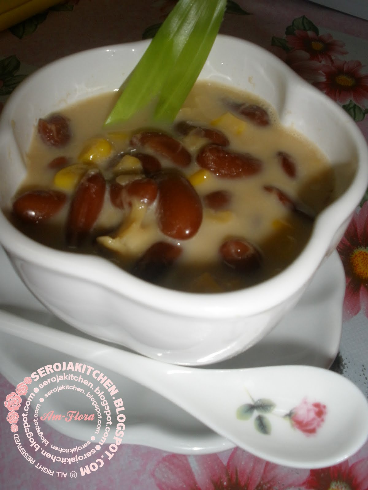 Am-Flora: BUBUR KACANG MERAH + JAGUNG BERDURIAN