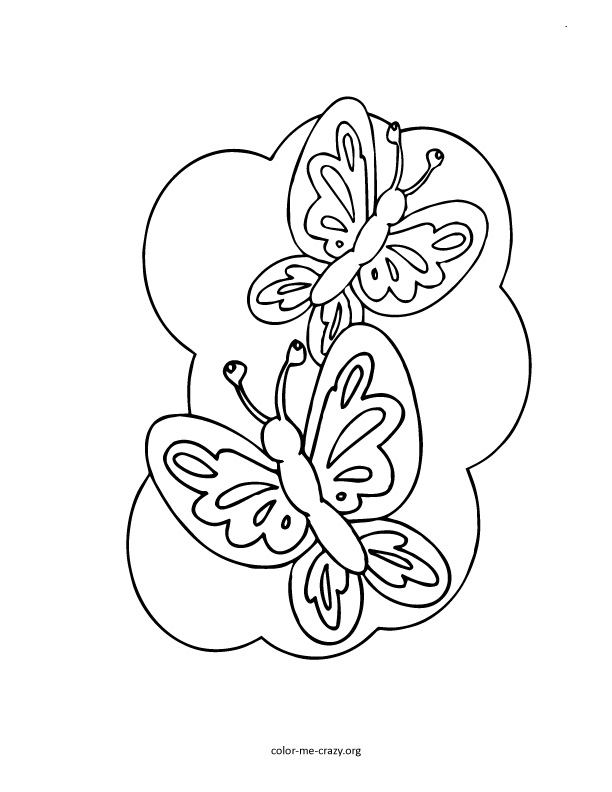 Download ColorMeCrazy.org: Girls Favorite Things Printable Coloring Pages