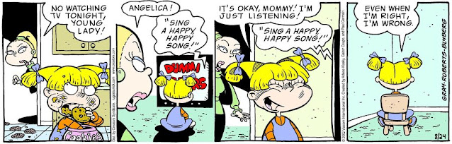 Classic Rugrats Comic Strip for August 24, 2023 | Nickelodeon