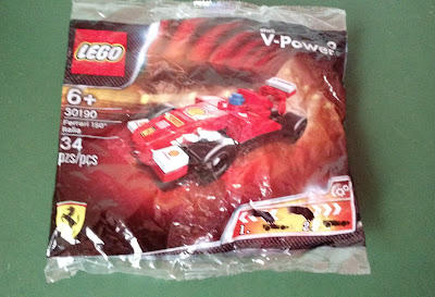 Lego  racers shell V-Power, polybag 30190 -  34 peças  lacrado R$ 25,00