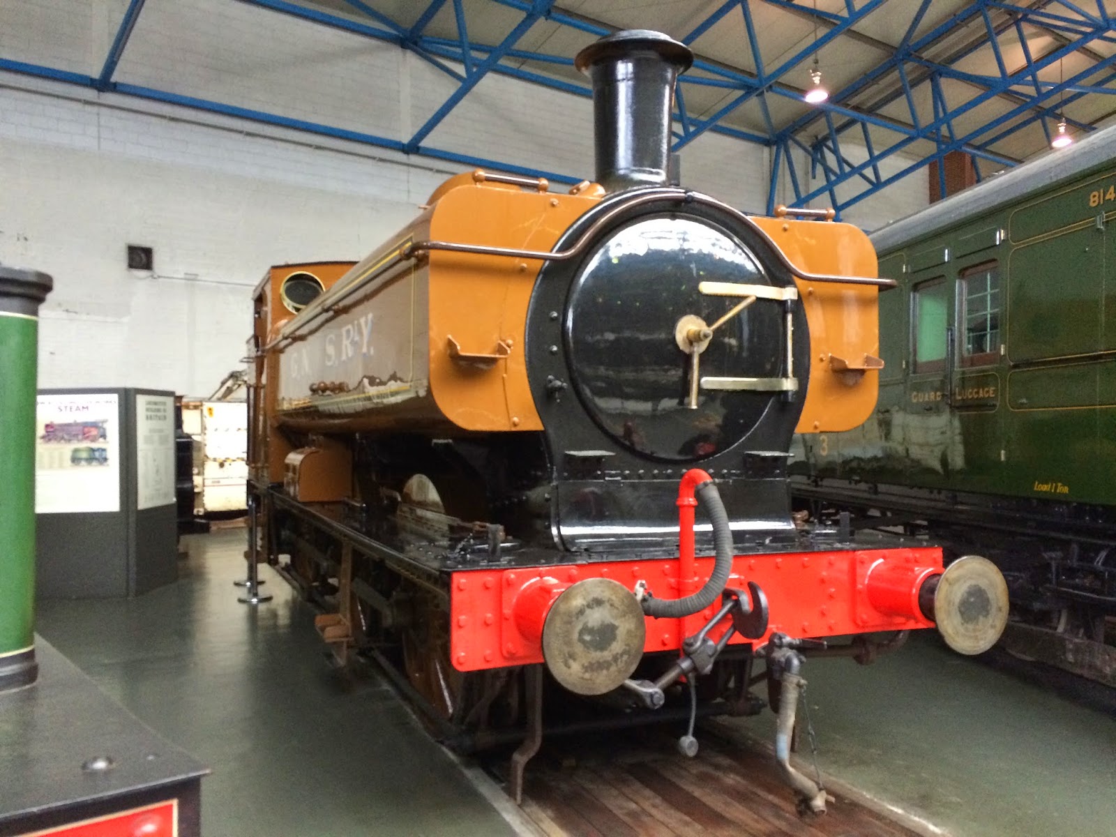 Marumoのブログ ヨーク イギリス国立鉄道博物館に保存されているきかんしゃトーマスのモデル機関車たち