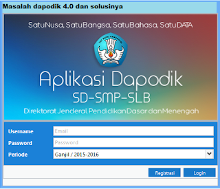 masalah dapodik dan solusinya