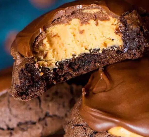 BUCKEYE BROWNIE COOKIES #chocolate #desserts