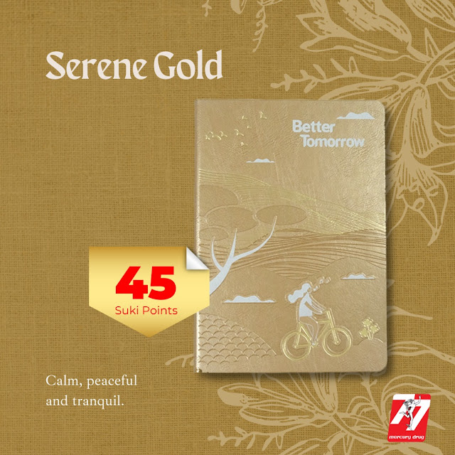 Mercury Drug Store Suki Daybook 2023 Planner - Serene Gold