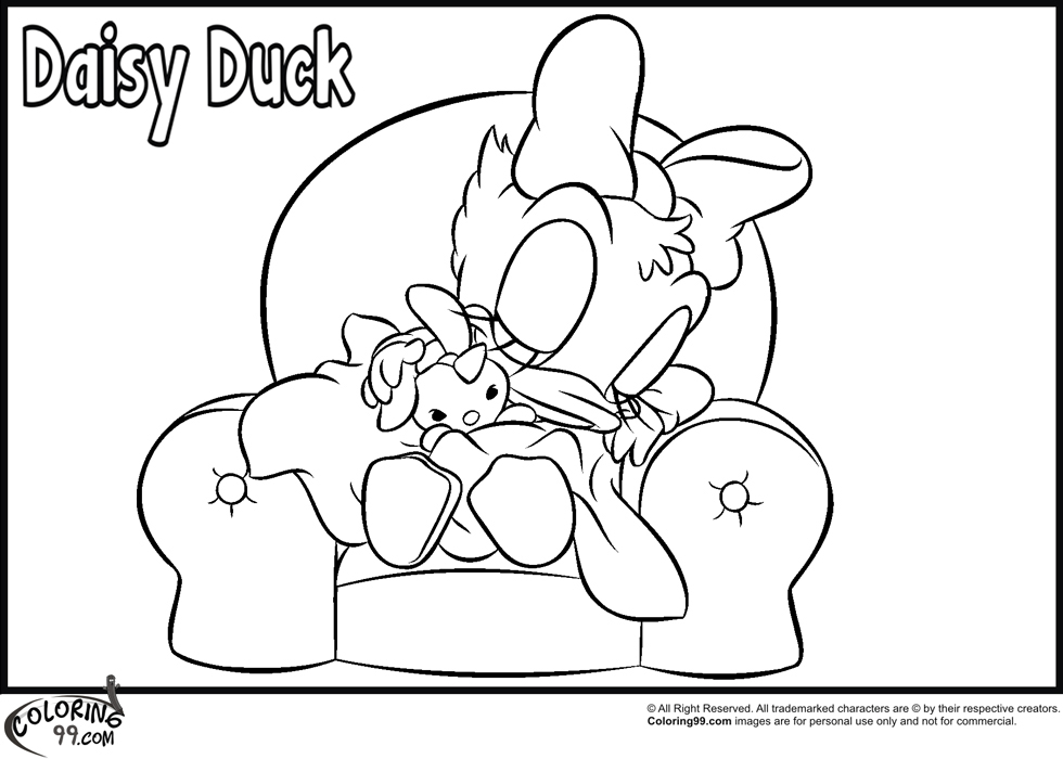 Download Daisy Duck Coloring Pages | Minister Coloring
