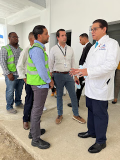  Ministro de Salud sigue supervisando trabajos de readecuación del Instituto Nacional de Patología Forense