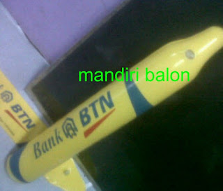  Balon Tepuk Bank BTN