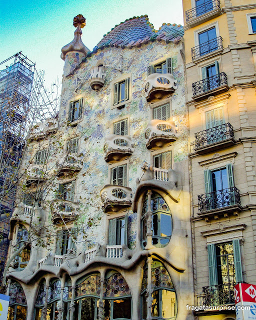 Casa Batlló em Barcelona
