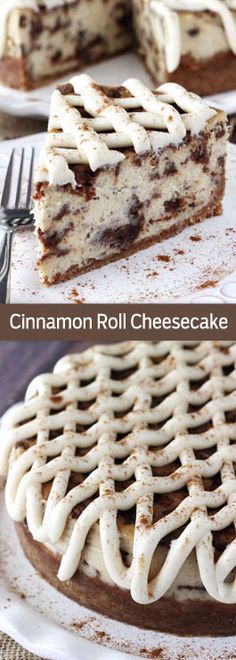 CINNAMON ROLL CHEESECAKE