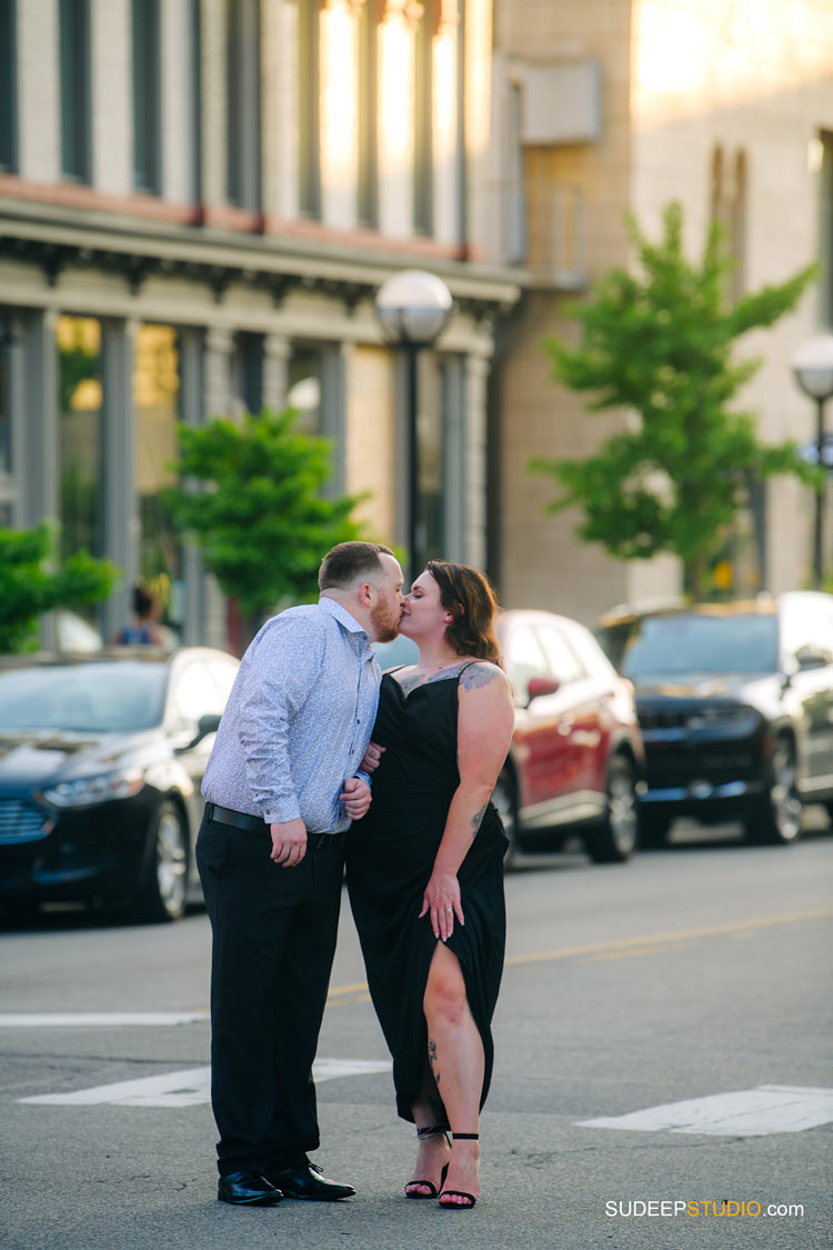 Ann Arbor Downtown Engagement Pictures by SudeepStudio.com Ann Arbor Wedding Photographer