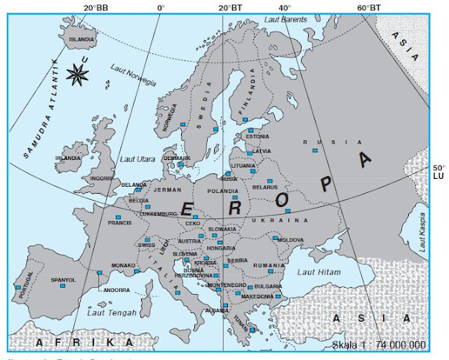 Karakteristik Benua Eropa Lengkap