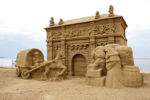 Awesome Sand Sculpture