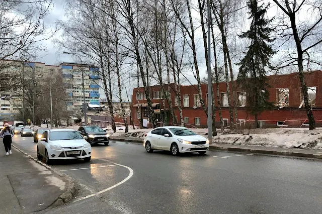 улица Кржижановского, 2-й Механической завод в процессе сноса