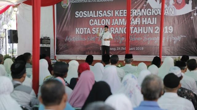 Hendi Ikuti Kegiatan Sosialisai Calon Haji 2019