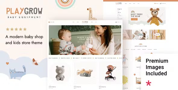 Best Baby Shop and Kids Store Theme
