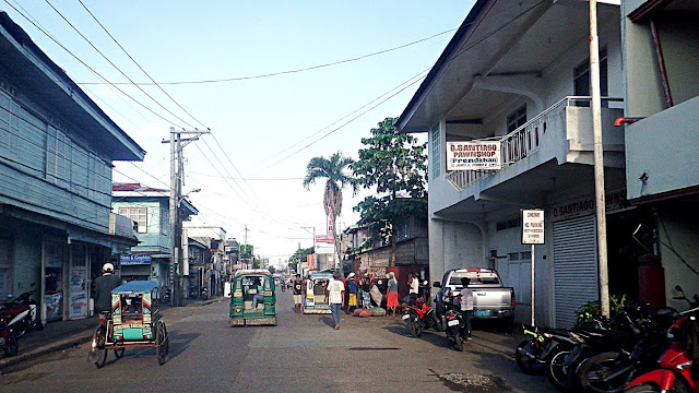 some old houses in the town proper of Catarman Northern Samar