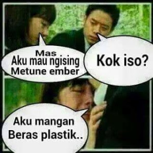 dp bbm kata kata lucu jawa