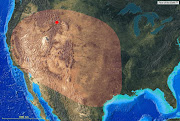 mapa Parque Nacional de Yellowstonesupervolcán (yellowstone )