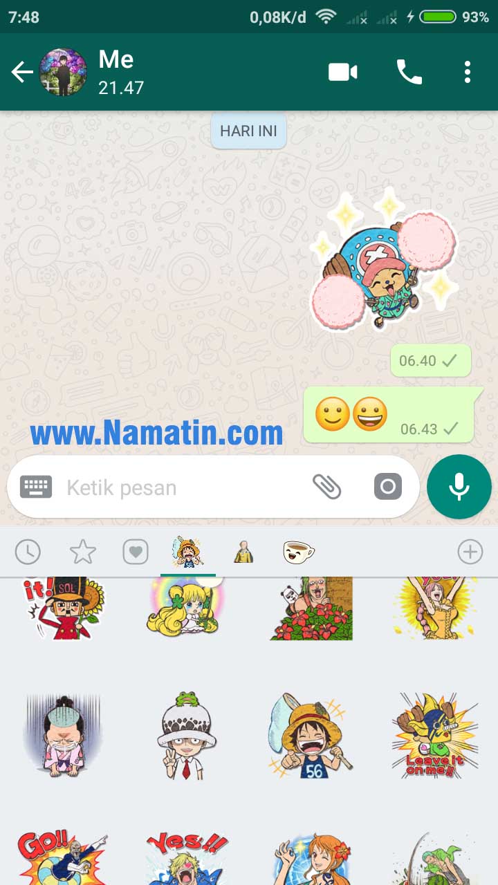 Konsep Terbaru Stiker Wa Teyeng