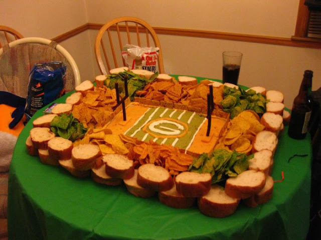 Football Stadiums Food Sculptures