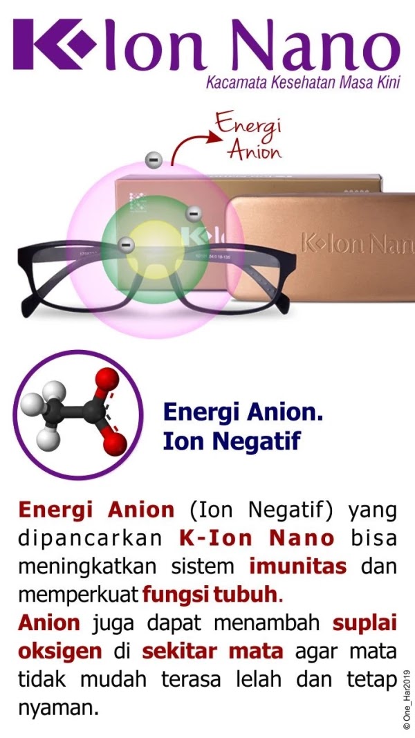  Kacamata K Ion Nano Teknologi Jerman Membantu Mengatasi 